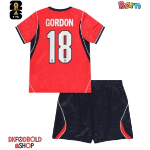 England Anthony Gordon #18 Udebanesæt Børn VM 2026 Kort ærmer (+ korte bukser)
